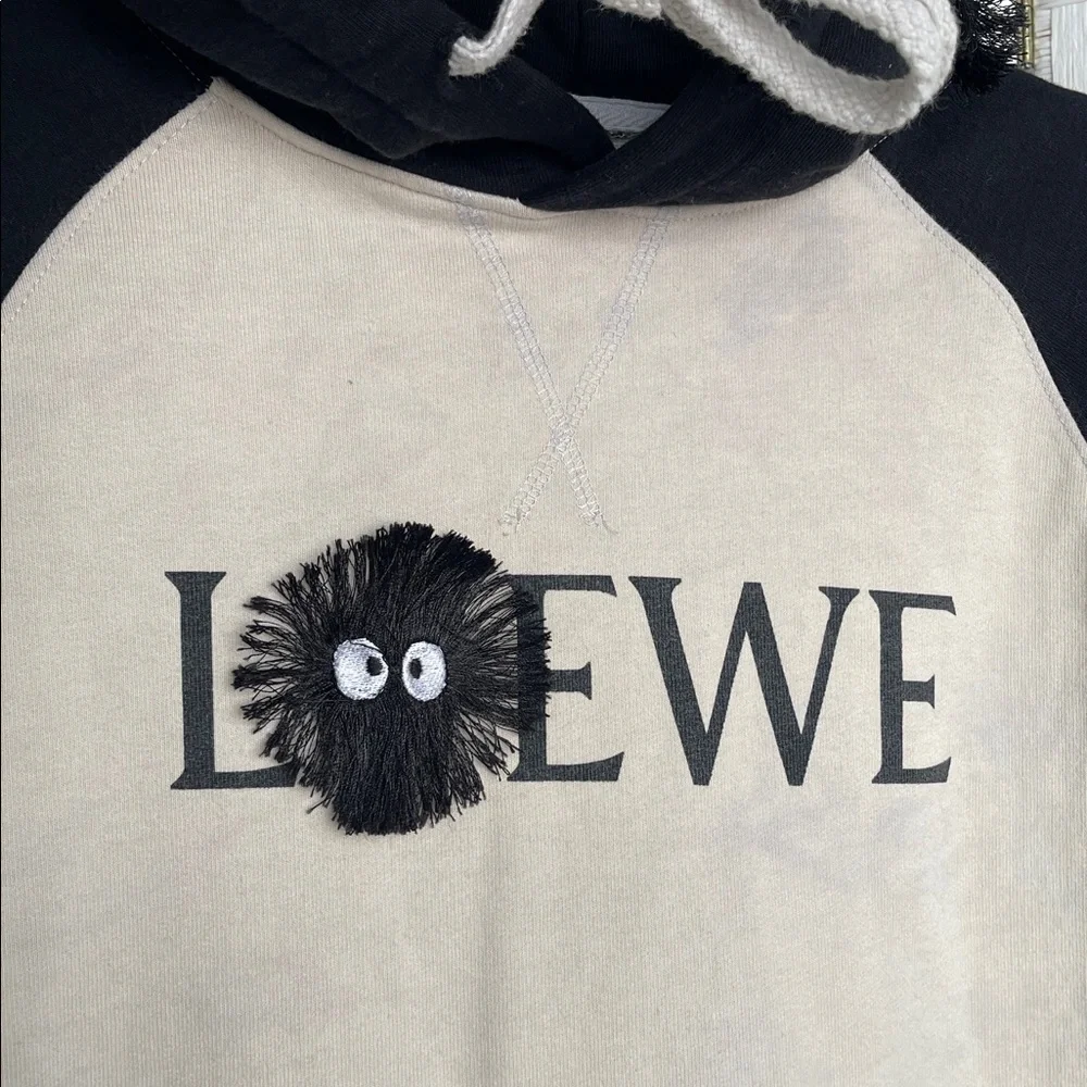 Loewe Studio Ghibli Spirited Away Soot Sprite Dust Bunny Hoodie 🖤 - Picture 4 of 14